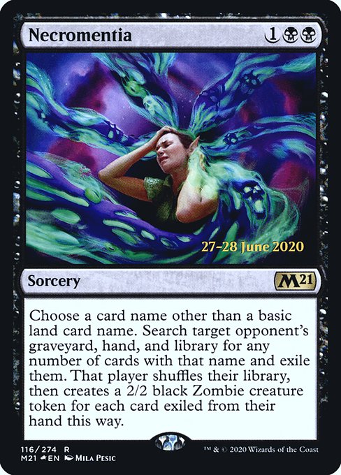 Necromentia from Core Set 2021 Promos
