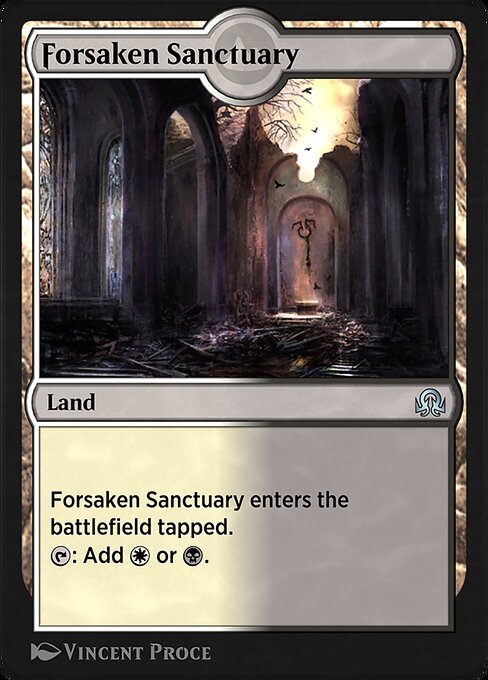 Forsaken Sanctuary highlighted card art
