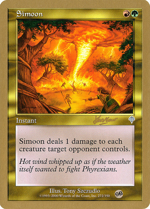 Simoon highlighted card art