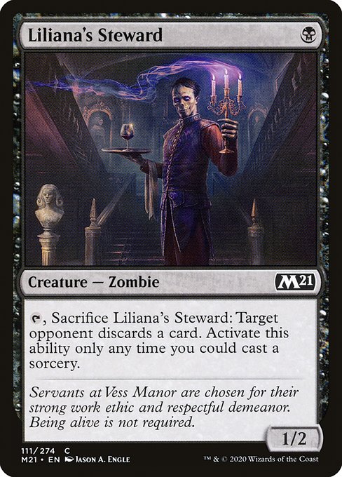 Liliana's Steward from Core Set 2021