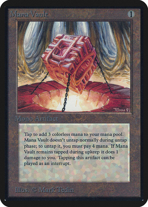 Mana Vault from Limited Edition Alpha