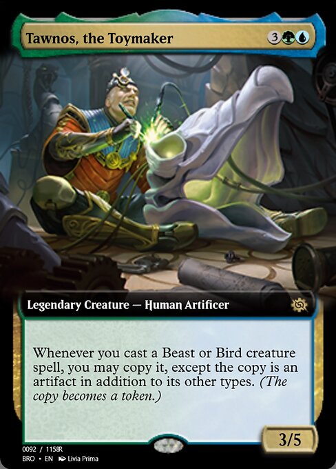 Tawnos, the Toymaker highlighted card art