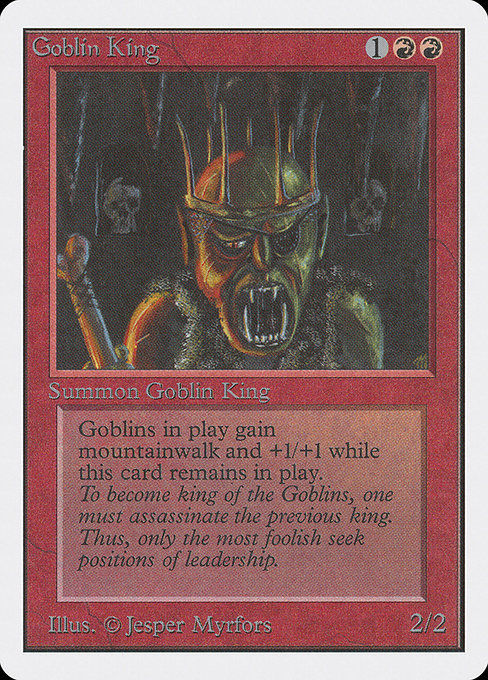 Goblin King from Unlimited Edition