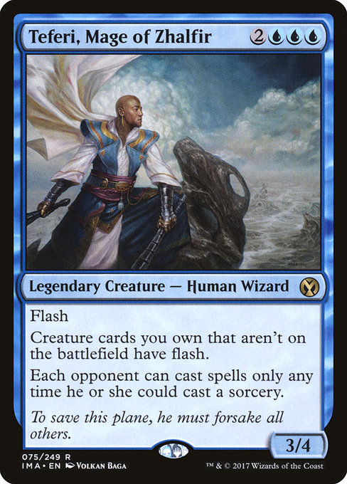 Teferi, Mage of Zhalfir from Iconic Masters
