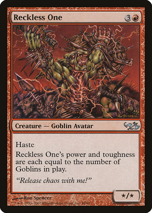 Reckless One from Duel Decks: Elves vs. Goblins