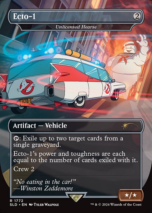Unlicensed Hearse highlighted card art