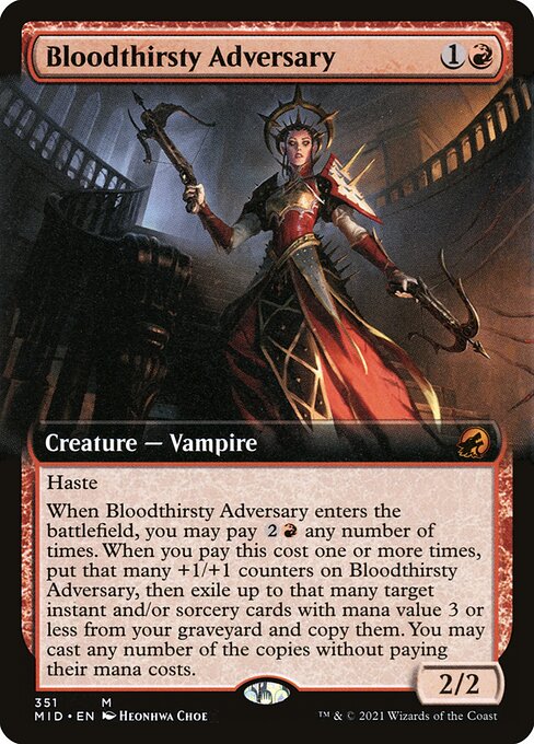 Bloodthirsty Adversary from Innistrad: Midnight Hunt