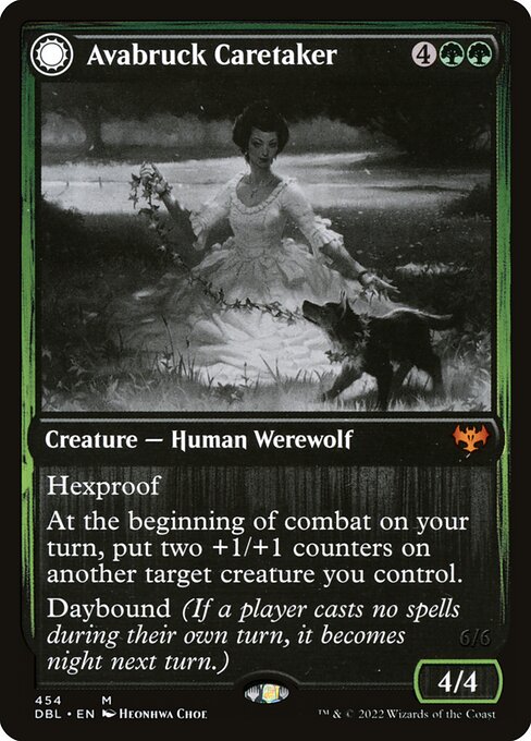 Avabruck Caretaker // Hollowhenge Huntmaster from Innistrad: Double Feature