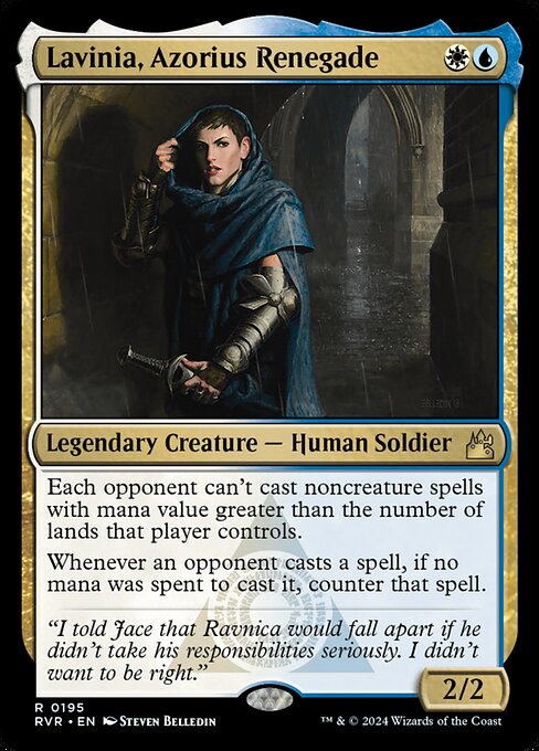 Lavinia, Azorius Renegade from Ravnica Remastered