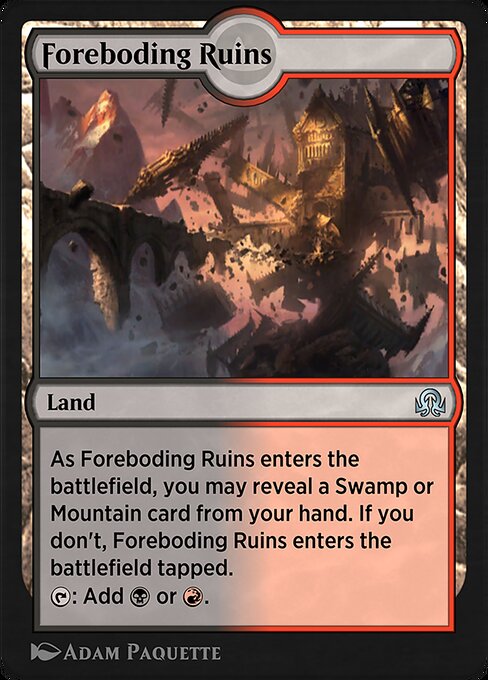 Foreboding Ruins from Shadows over Innistrad Remastered