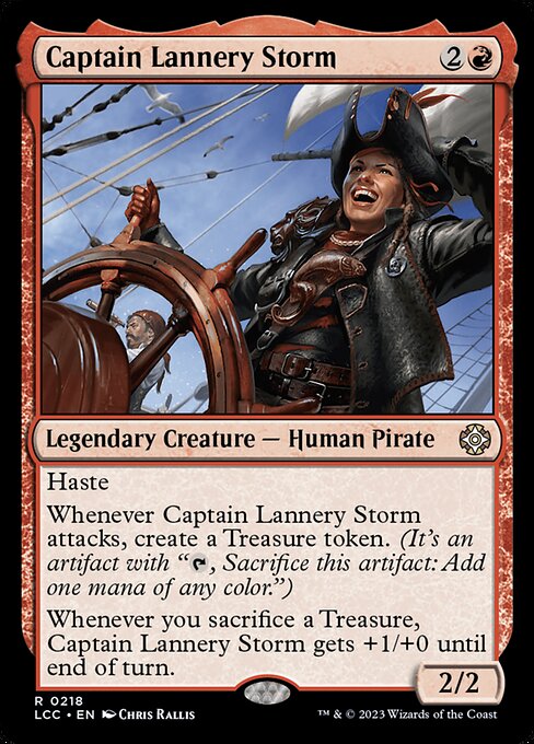 Captain Lannery Storm from The Lost Caverns of Ixalan Commander