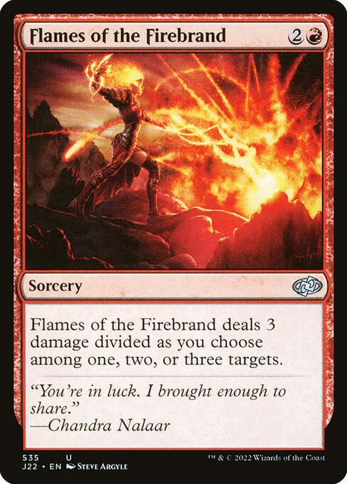 Flames of the Firebrand from Jumpstart 2022