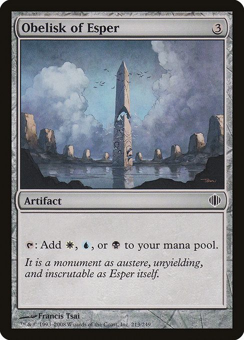 Obelisk of Esper from Shards of Alara
