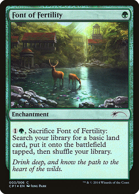 Font of Fertility from Magic 2015 Clash Pack