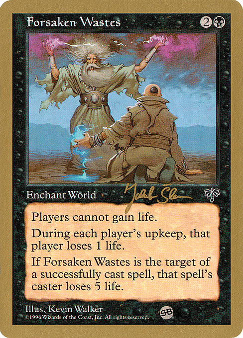 Forsaken Wastes highlighted card art