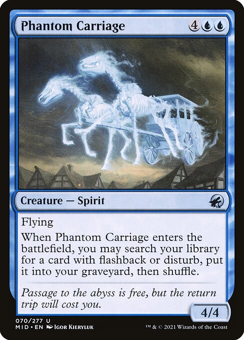 Phantom Carriage from Innistrad: Midnight Hunt