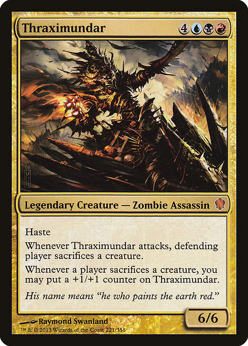 Thraximundar from Commander 2013
