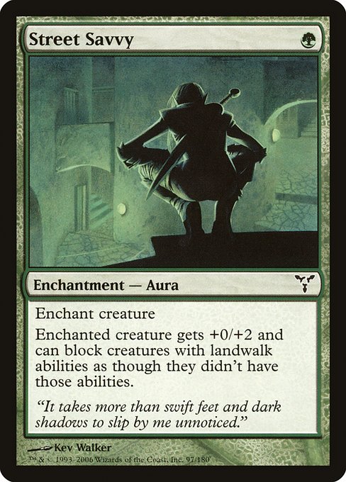 Street Savvy highlighted card art