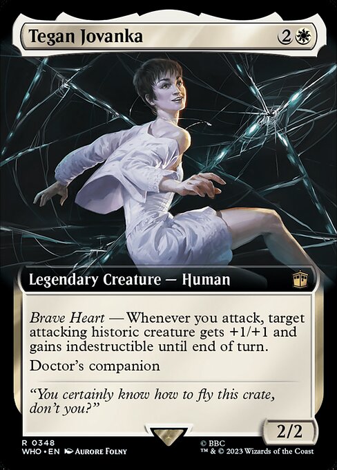 Tegan Jovanka highlighted card art
