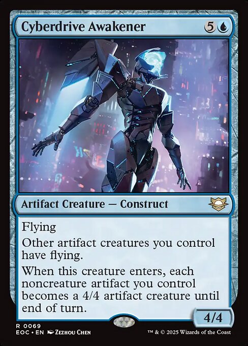 Cyberdrive Awakener from Edge of Eternities Commander