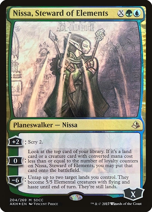 Nissa, Steward of Elements from San Diego Comic-Con 2017