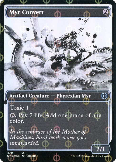 Myr Convert highlighted card art