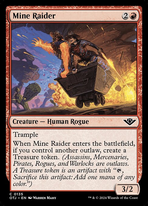 Mine Raider highlighted card art