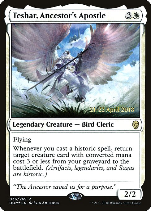 Teshar, Ancestor's Apostle from Dominaria Promos