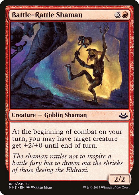 Battle-Rattle Shaman from Modern Masters 2017