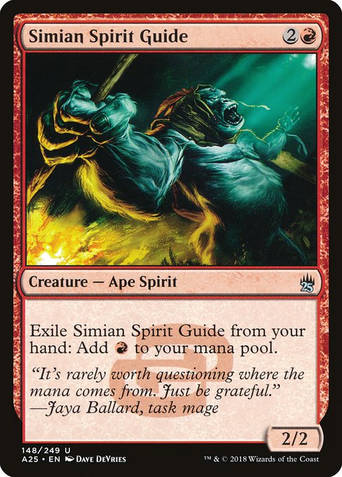 Simian Spirit Guide from Masters 25