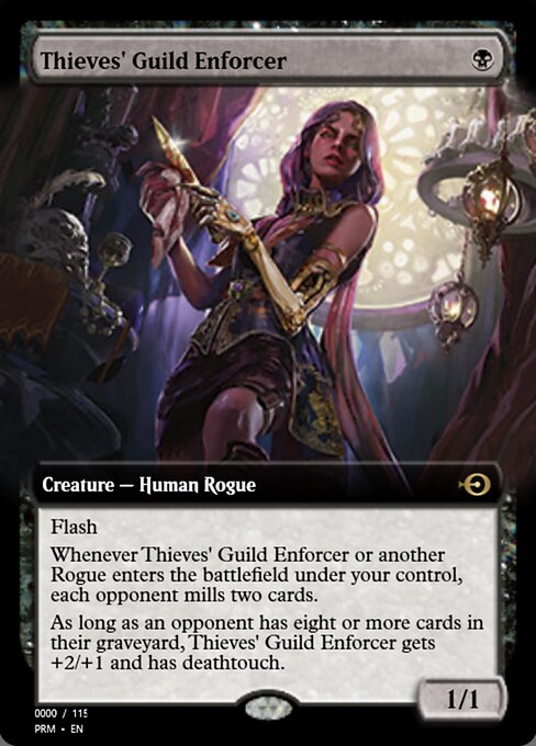 Thieves' Guild Enforcer from Magic Online Promos