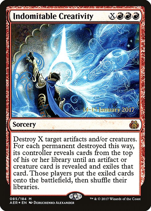 Indomitable Creativity from Aether Revolt Promos