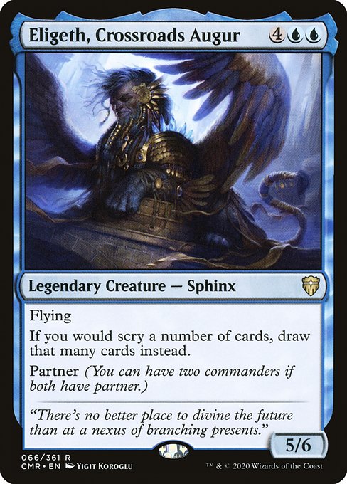 Eligeth, Crossroads Augur from Commander Legends