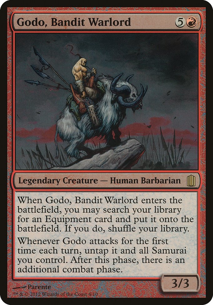Godo, Bandit Warlord from Commander's Arsenal Oversized