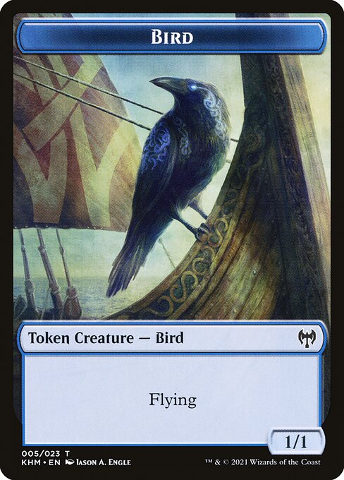 Bird from Kaldheim Tokens