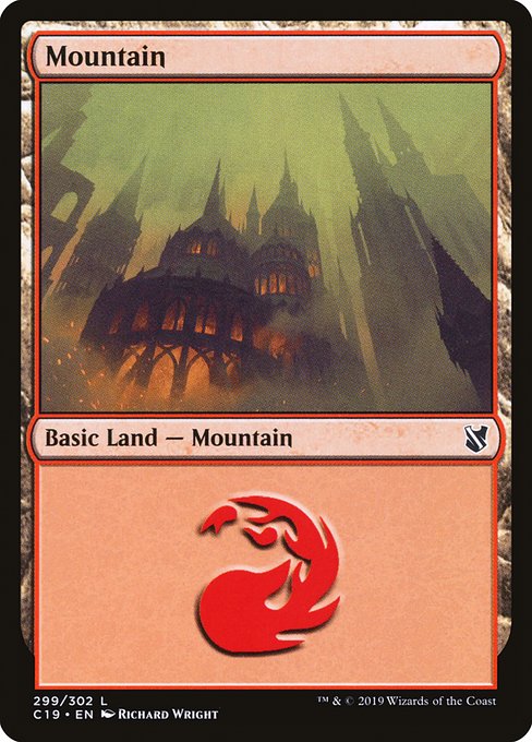 Mountain from Commander 2019