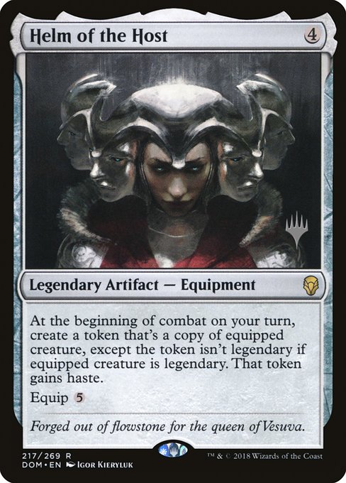 Helm of the Host from Dominaria Promos