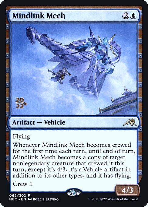 Mindlink Mech from Kamigawa: Neon Dynasty Promos