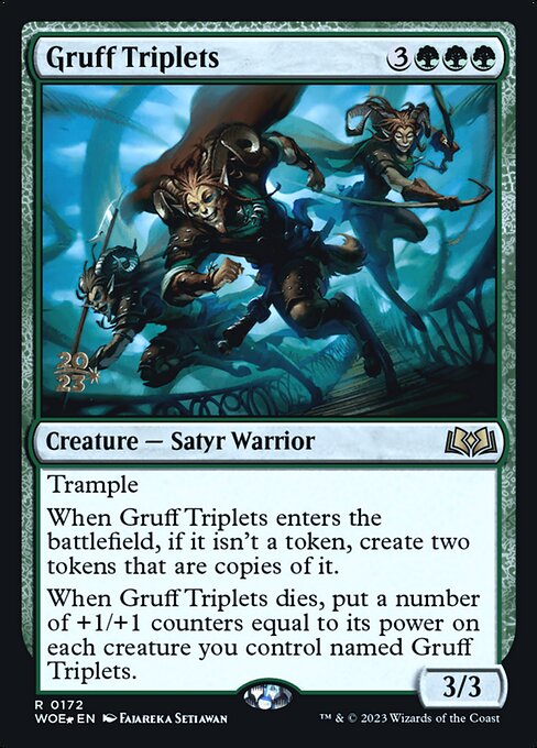 Gruff Triplets highlighted card art