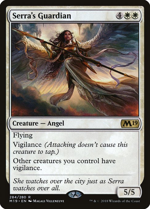 Serra's Guardian from Core Set 2019