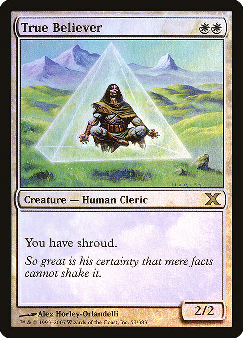 True Believer highlighted card art