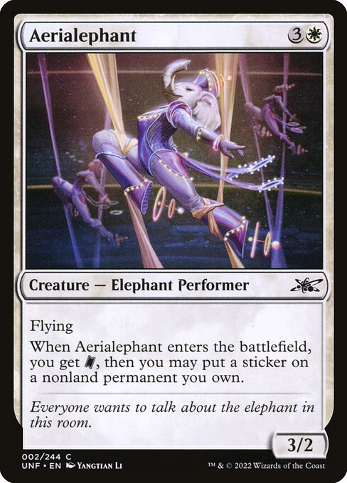 Aerialephant highlighted card art