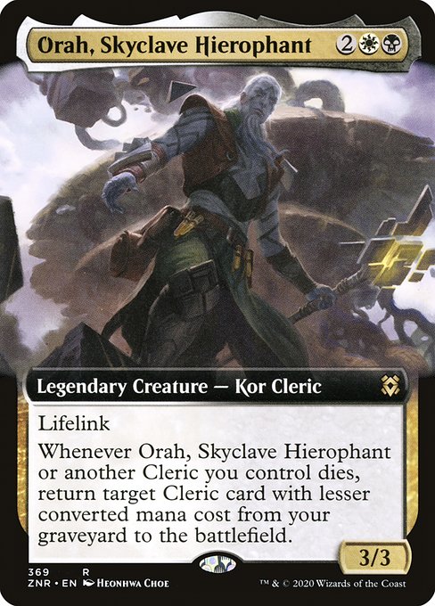 Orah, Skyclave Hierophant from Zendikar Rising