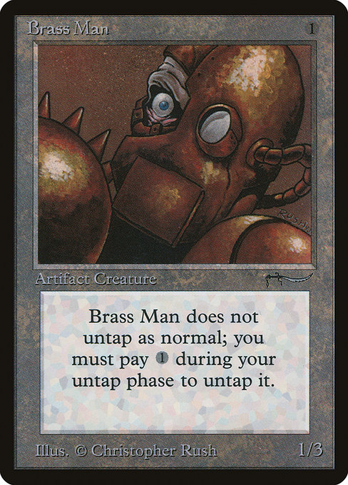 Brass Man from Arabian Nights