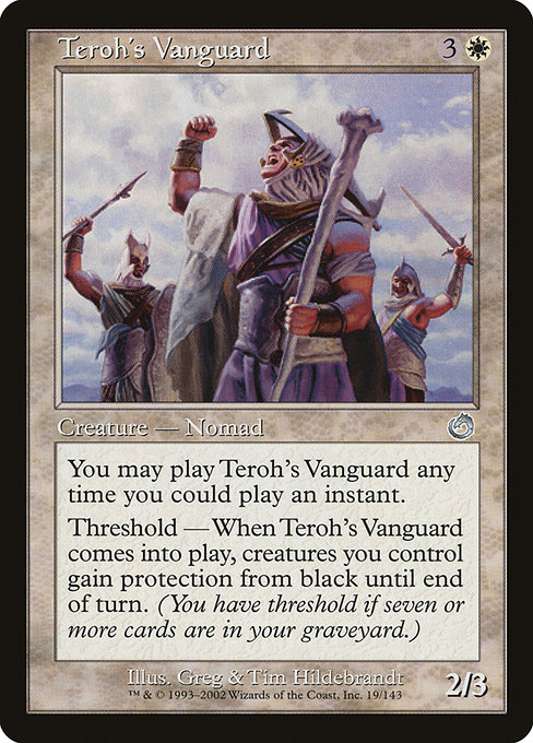 Teroh's Vanguard highlighted card art