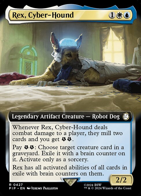 Rex, Cyber-Hound highlighted card art