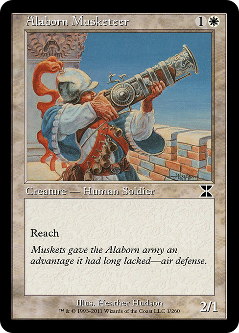 Alaborn Musketeer highlighted card art