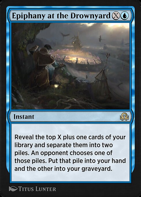 Epiphany at the Drownyard highlighted card art