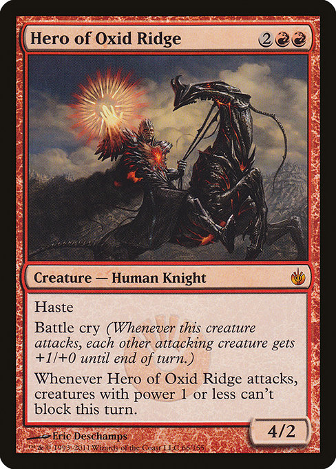 Hero of Oxid Ridge highlighted card art