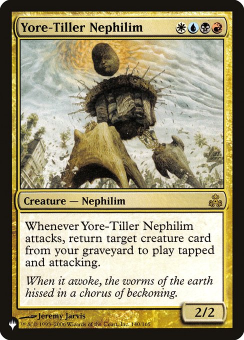 Yore-Tiller Nephilim highlighted card art